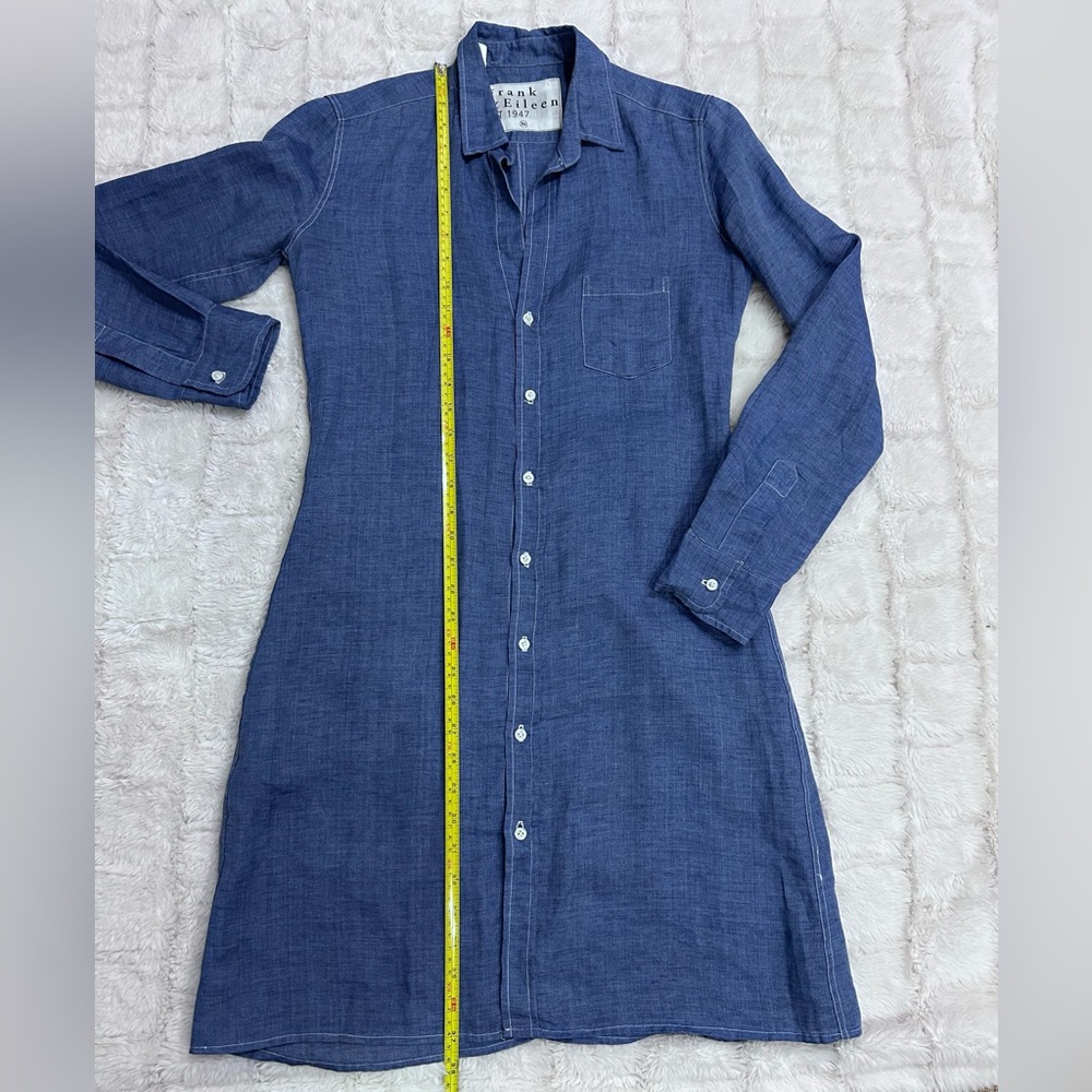 Frank & Eileen Blue Women's Dress - Picture 9 of 11